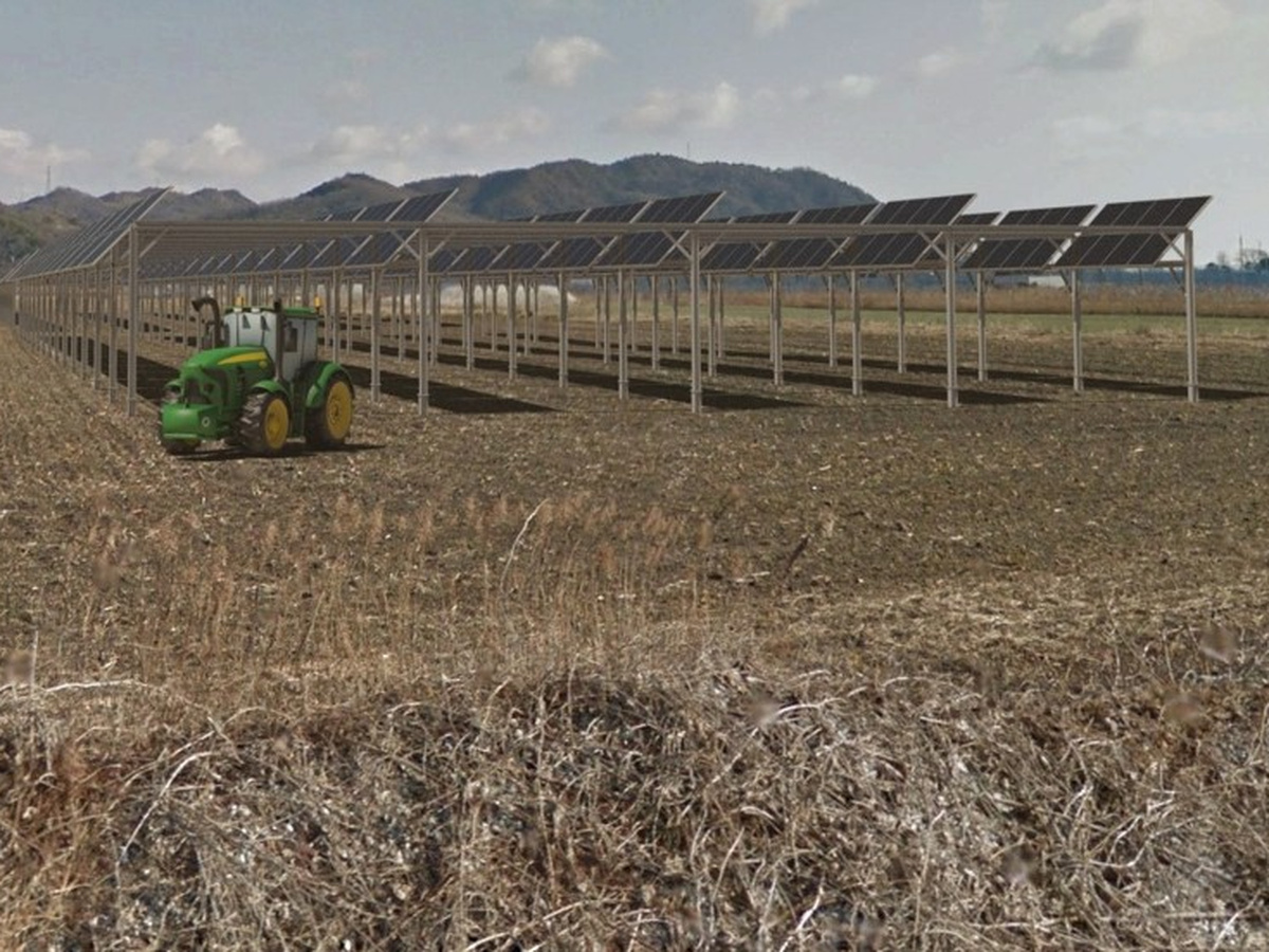 太陽光 フォトモンタージュイメージ